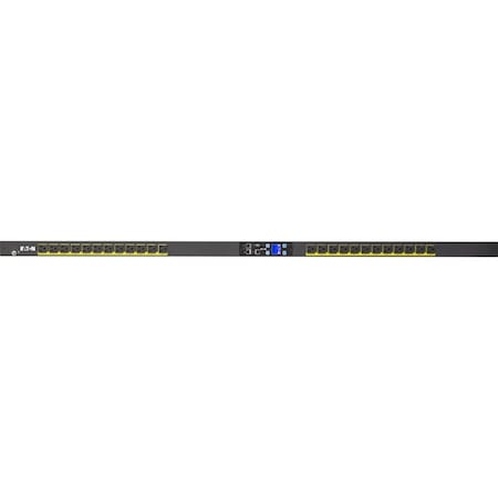 Eaton Metered Input rack PDU, 0U, 5-15P input, 1.44 kW max, 120V, 12A, 10 ft cord, EMI100-10