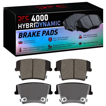 Dfc 4000 HybriDynamic, Disc Brake Pad Set,  4000-1057-00