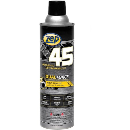 Zep General Purpose Lubricant, 14 oz, Aerosol Can, Petroleum Distillates, Amber 374301
