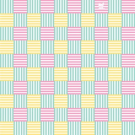 Nashville Wraps Cabana Squares Tissue Paper, 20x30, Fold Sheets, 12PK P1536Q
