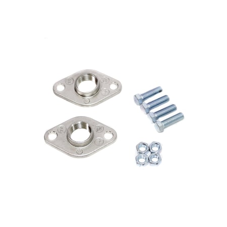 Bell & Gossett 1 in. S.S. FLANGE SET 101512LF