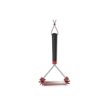 Weber Cold Clean Grill Brush, Nylon Bristle, Comfort Grip Handle, 12 in L 3400713
