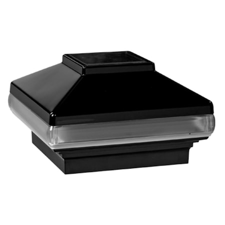 Radiant 4 x 4 Solar Post Cap - Black RA564728