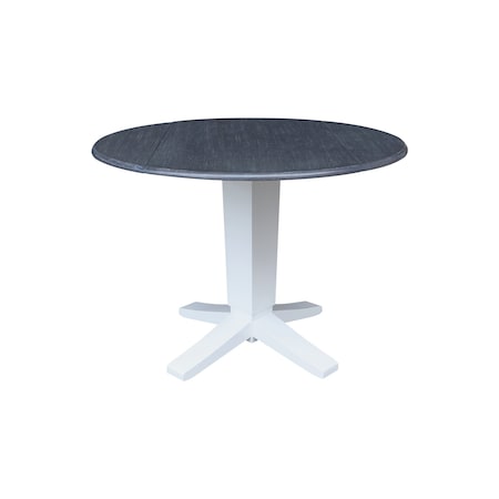 Whitewood Industries Extension Dining Tables, 45 in L, 30.3 in. H, Parawood K05-42DPT-23B