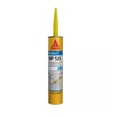 Sika Sikaflex NP 125 One-Component, Elastomeric, Gun-Grade Thermoplastic Sealant, Black, 300ml Cartridge 813007
