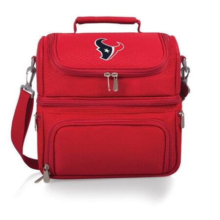 Picnic Time Family Of Brands Houston Texans - Pranzo Lunch Bag Cooler with Utensils, (Red) 512-80-100-134-2