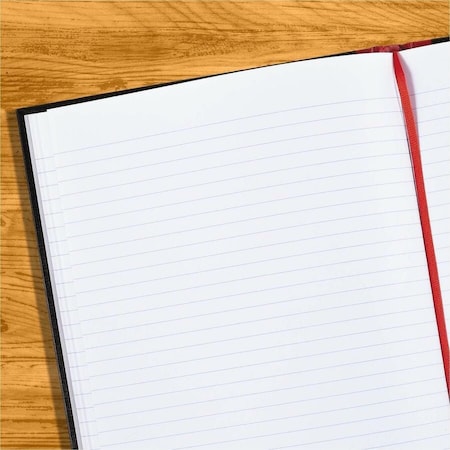 Black N Red 11-3/4" x 8-1/4" Black Hardback Notebook, 96 Pg JDKD66174