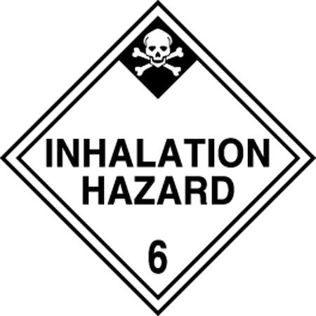 Accuform DOT SHIPPING LABELS HAZARD CLASS 6 MSL605EV5