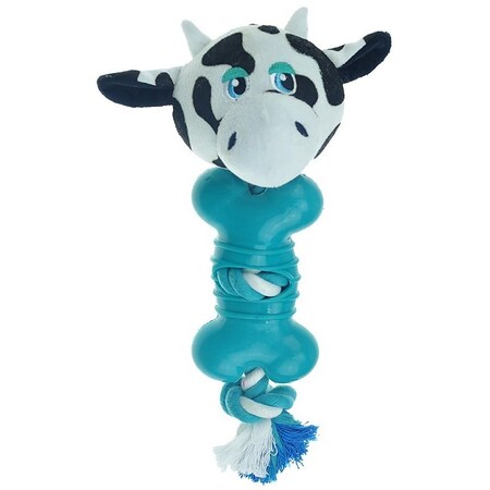 Pet Park Blvd Dog Toy, Ropers Toy, Cow US2216 14