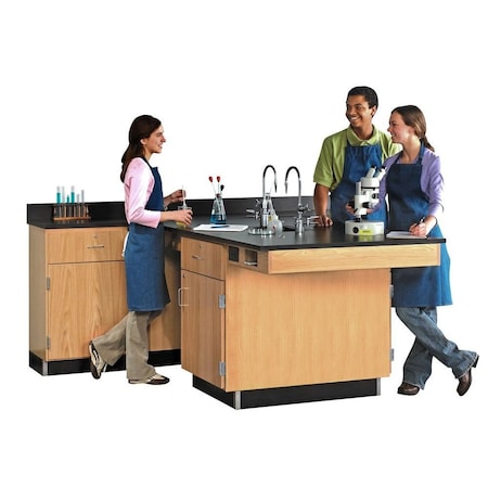 Diversified Spaces Perimeter Workstation, 90" W, 36" Height, 500 lb. 2826K