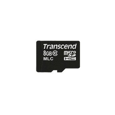 Transcend Information Transcend 8 GB Class 10 microSDHC - 20 MB/s Read - 16 MB/s Write - 2 Year Warranty TS8GUSDC10M