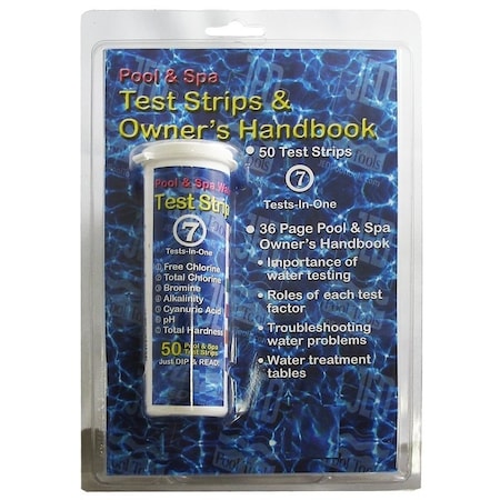 Jed Pool Tools 00492 Pool Test Kit, 7Way 00-IT492