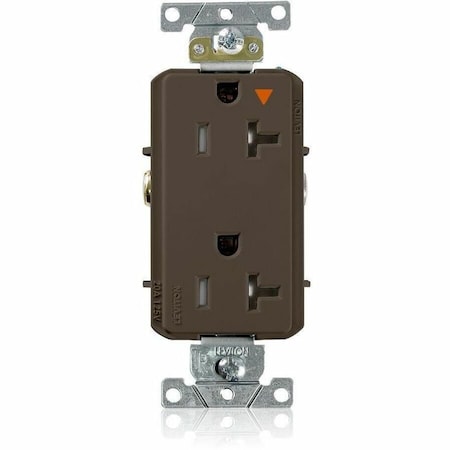 Leviton Dec Plus IG Dup 20A 125V TR Blue T1636-IGB