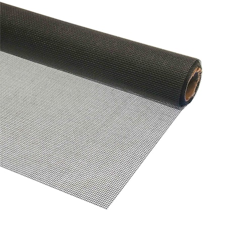 Prime-Line Screen Mesh Roll Heavy Duty 48 x 84 in. Charcoal (1 Roll) P 88445