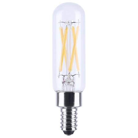Satco 4 Watt T6 LED 2700K CCT Candelabra Base Dimmable 120V S21380
