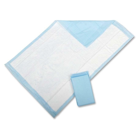 Medline Protection Plus Disposable Underpads, 17" x 24", Blue, PK25 MSC281224C