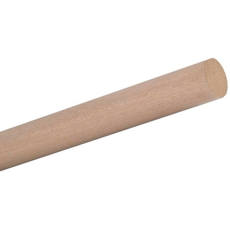Waddell Dowel Rod, 1/4 in Dia, 36 in L, Oak Wood 6504UB