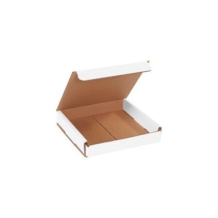 Bubblefast 50-6 x 6 x 1'' White Corrugated Mailers, 50PK BFM661