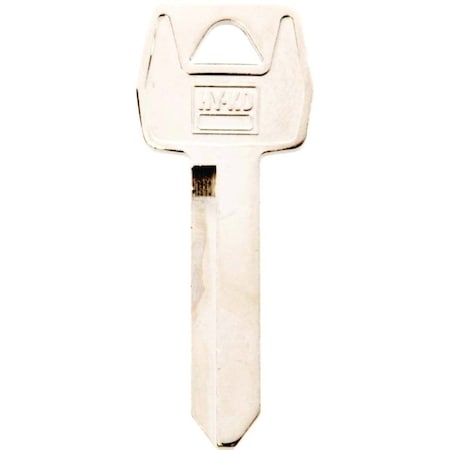 Hy-Ko Key Blank, Brass, Nickel, For: Ford, Lincoln, Mercury Vehicles 11010H51