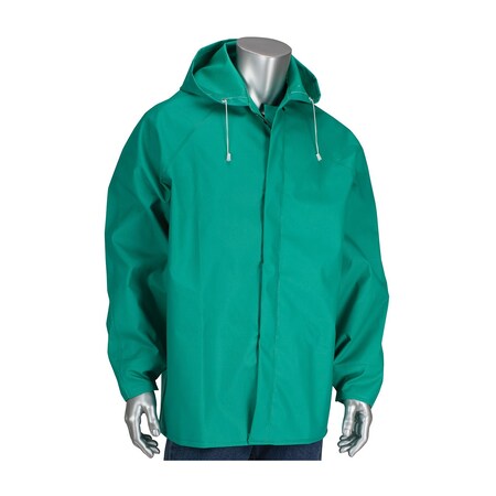 Falcon Treated PVC Jacket with Hood, 0.42 mm 205-420JH/S