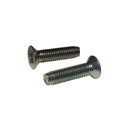 Newport Fasteners M5-0.8 x 20 mm, Zinc Plated Steel Flat Head Pozidriv Drive, 100 PK 389040-100