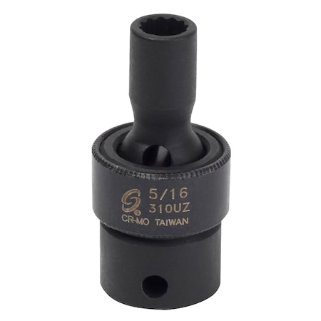 Sunex 3/8 in Dr 5/16 in 12 Pt Universal Impact Socket 310UZ