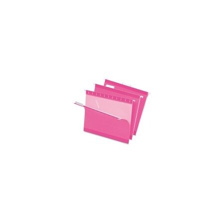 Pendaflex FOLDER, HANGING, LTR, 1/5, PINK, 25PK 415215PIN