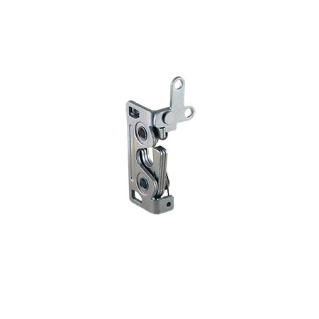 Southco Rotary Push To Close Latch, Large Size, Two Stage, 2-Point Lever M6 Thread, Steel R4-30-32-301-10