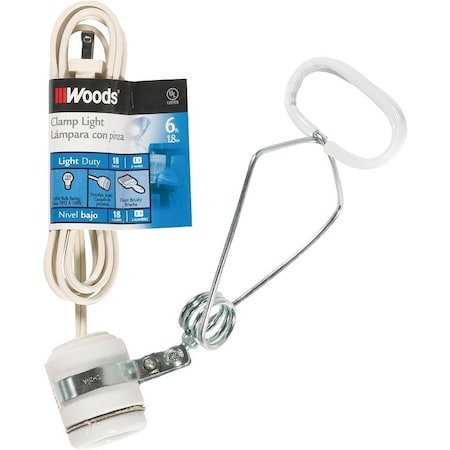 Southwire 0 Clamp Light, White 328