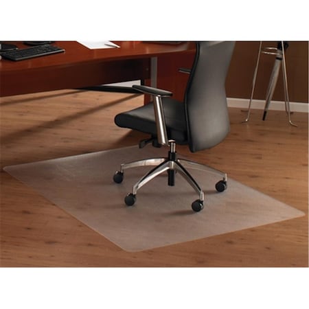 Back2Basics Cleartex Anti-Slip Ultimat Rectangular Chair Mat For Polished Hard Floors 47 X 35 In. BA769430