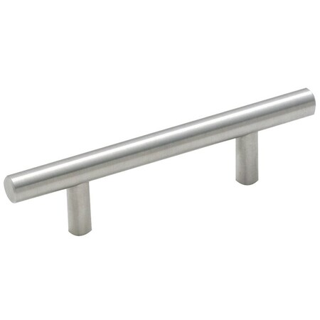 Amerock Bar Pulls Series Cabinet Pull, 538 in L Handle, Carbon Steel, Sterling Nickel 5PK19010CSG9