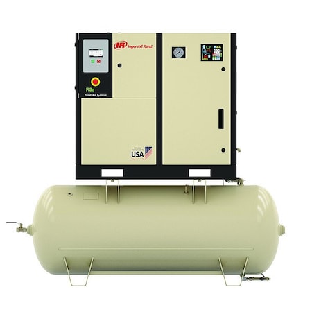 Ingersoll-Rand Rotary Air Compressor, 69 dB, 80 gal 47942071001