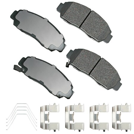 Akebono Street Perf Pad, Asp787B ASP787B