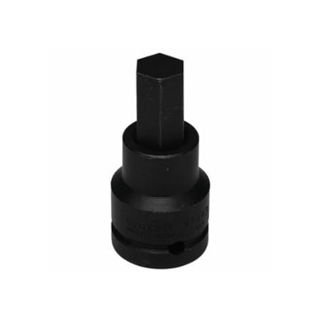 Wright Tool 3/4 in Dr. Hex Bit Sockets, 3/4 in Drive, 3/4 in Tip 875-6224