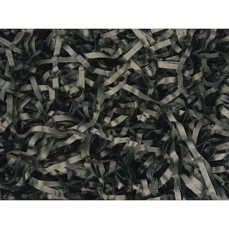Nashville Wraps Black Color Tissue Paper Shred, 18 oz. Bag 4XBK