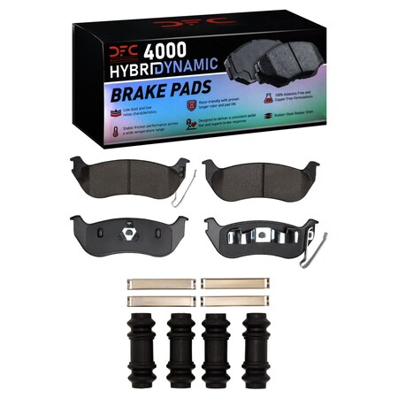 Dfc 4000 HybriDynamic, Disc Brake Pad Set,  4000-0964-01