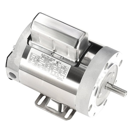 Leeson Boat Hoist Motor, 1hp, 1725RPM, 115/230VAC 6439191252