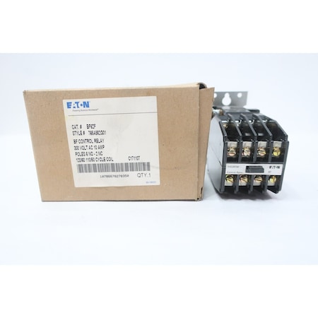 Eaton CONTROL RELAY 110-120V-AC BF62F 765A862G01