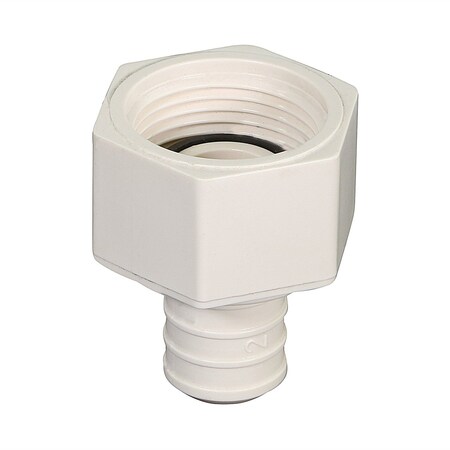 Everflow 3/4'' PEX Barb x FIP Swivel Adapter Pipe Fitting; Plastic Poly Alloy PK PPCA0034-25