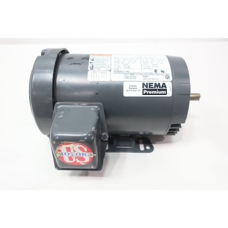 U.S. Motors AC MOTOR 56C 2HP 1750RPM 230/460V-AC 3PH HT85 U2P2DFC
