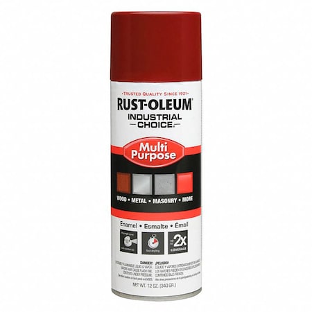 Rust-Oleum Cherry Red, Gloss, Oil, 12 oz 1664830V