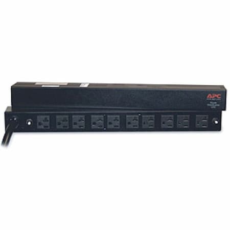 Apc Power Strip, Surge, 5-20R, L5-30P, 12 ft., Black AP9560