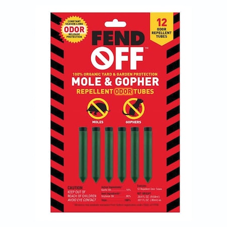 Luster Leaf Mole and Gopher Garlic Repellents, PK12 GM-12