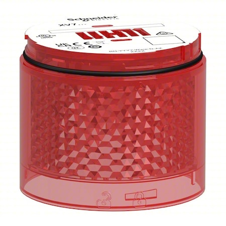 Schneider Electric Tower Light Module, Red, Flashing, LED XVB7C64