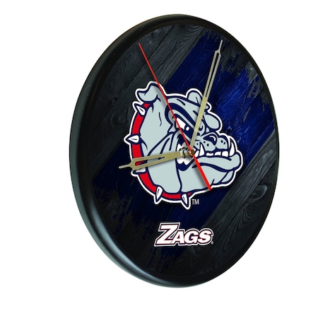 Holland Bar Stool Co Gonzaga 13" Solid Wood Clock WClkPBlkGonzga