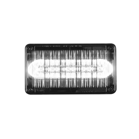 Code 3 LED Prizmii, Colored Lens, White, 4"X6" 4612W-75