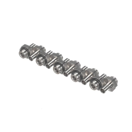 Schaerer Pipe Stud with O-Ring, Screw-In, 6-G1/8, Stainless Steel 3370075642