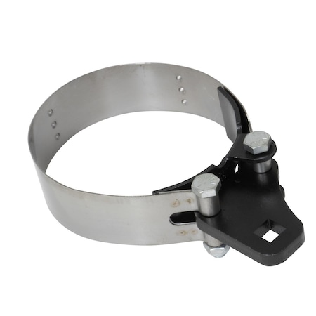 Lisle 4-1/2 In. Hd Filter Wrench, 1-1/2 In. Band 53390