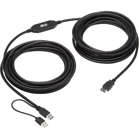 Eaton EATON USB 3.2 Gen 1 Active Extension Repeater Cable A M/f, 10 M 32.8 Ft. U330-10M-1