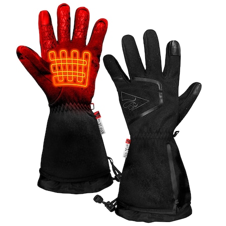Actionheat AA Battery Heated Featherweight Glove, Men's, Black, S/M 675595812262